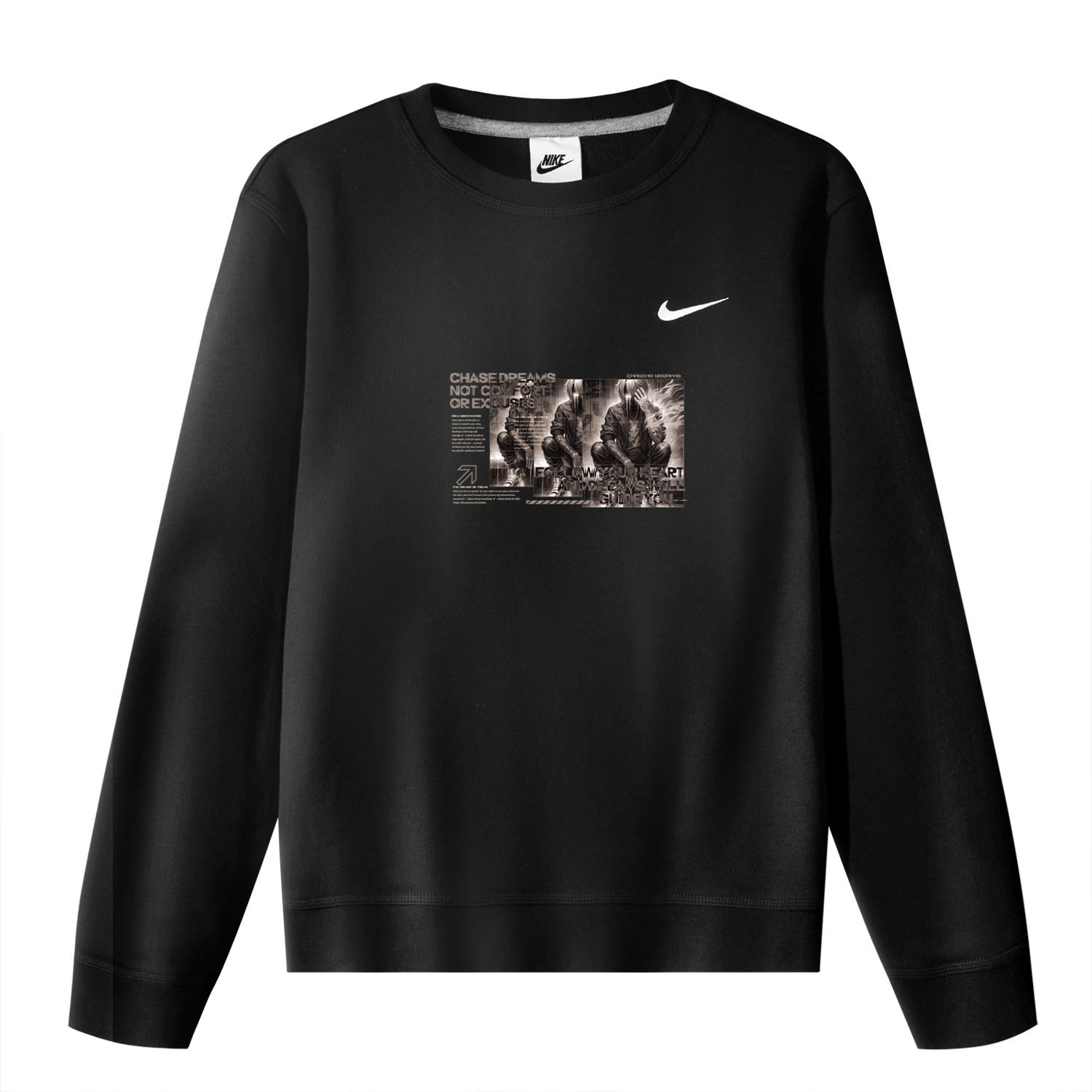 Nike Свитшот унисекс черный
Nike Свитшот унисекс черный