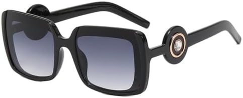 Модные большие квадратные солнцезащитные очки с бриллиантовой оправой для женщин и мужчин, винтажные солнцезащитные очки, классические очки с защитой от УФ-излучения UV400 MTZJH, C1
Модные большие квадратные солнцезащитные очки с бриллиантовой оправой для женщин и мужчин, винтажные солнцезащитные очки, классические очки с защитой от УФ-излучения UV400 MTZJH, C1