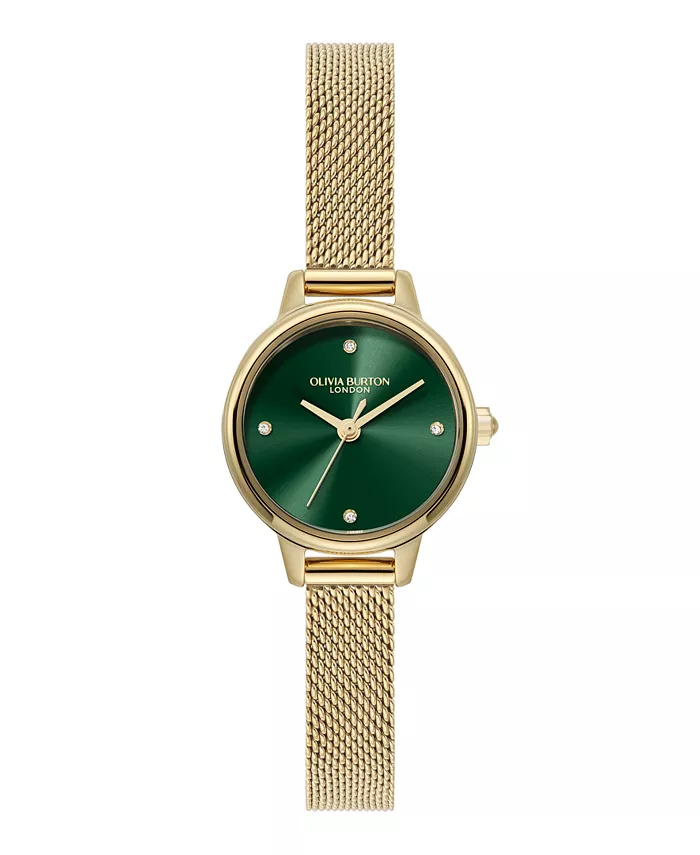 Женские мини-часы Classic с золотистым браслетом из нержавеющей стали, 23 мм Olivia Burton
Женские мини-часы Classic с золотистым браслетом из нержавеющей стали, 23 мм Olivia Burton