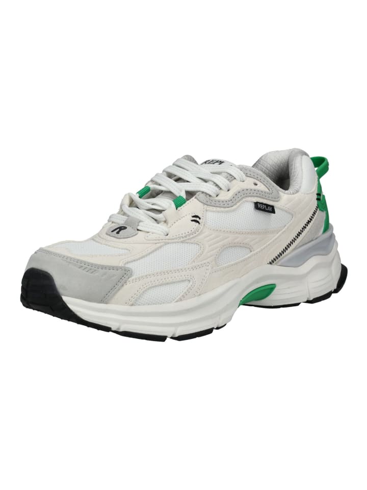 Кроссовки на шнуровке Replay, цвет weiß/grün
Кроссовки на шнуровке Replay, цвет weiß/grün