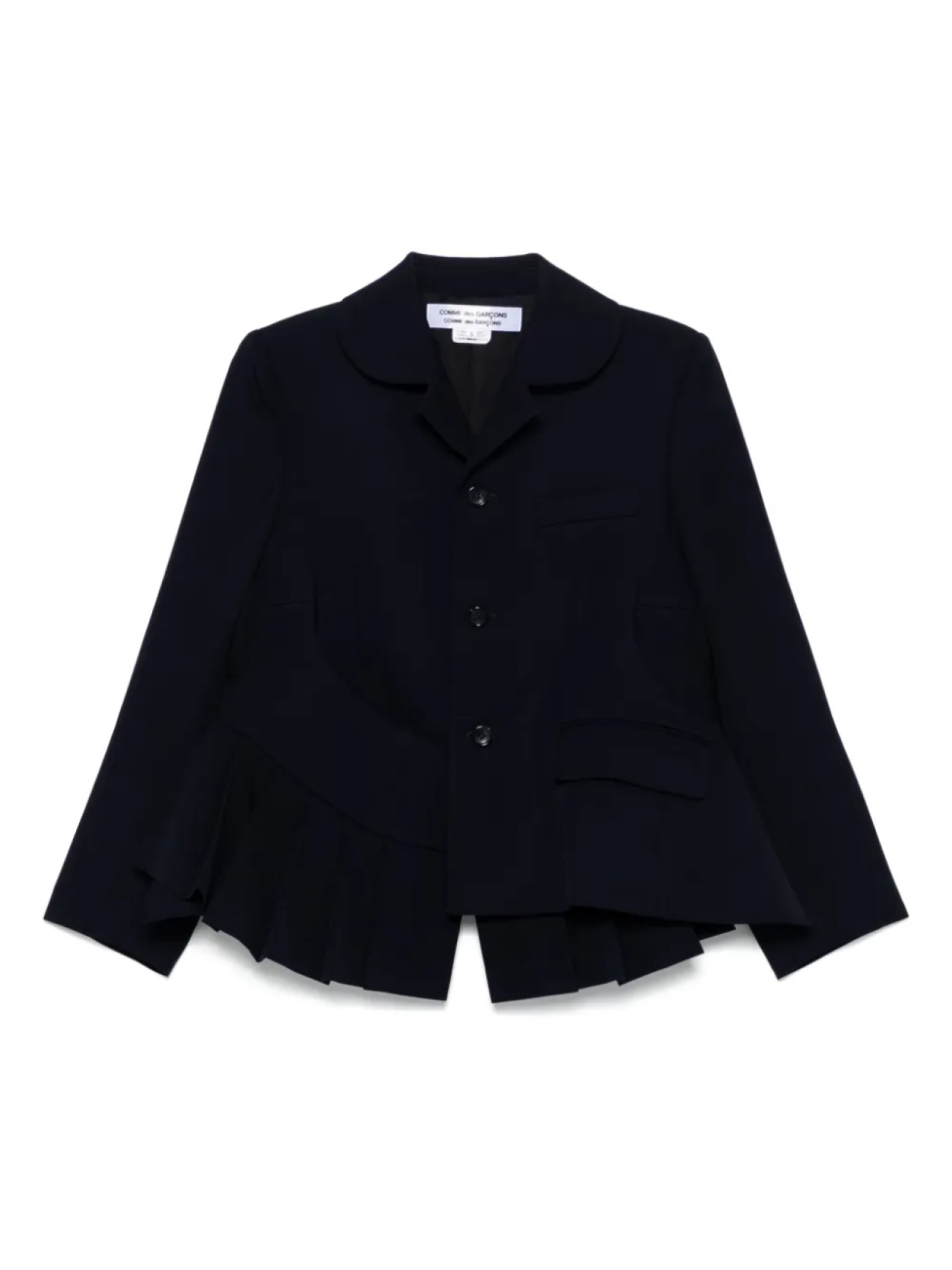 Comme Des Garçons Comme Des Garçons однобортный пиджак, синий
Comme Des Garçons Comme Des Garçons однобортный пиджак, синий