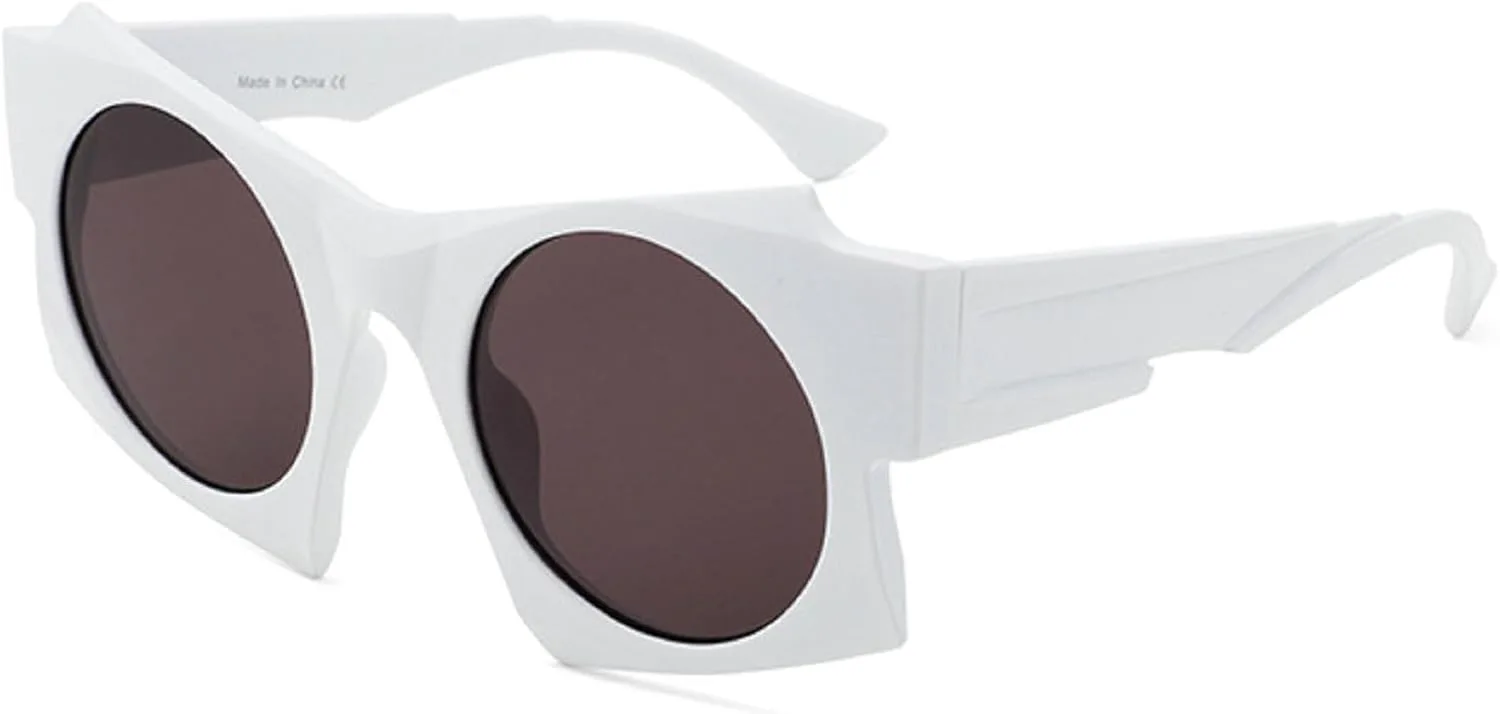 Большие солнцезащитные очки «кошачий глаз» для женщин, милая овальная толстая оправа, круглые солнцезащитные очки в шикарном ретро-стиле, N45 mincl, White
Большие солнцезащитные очки «кошачий глаз» для женщин, милая овальная толстая оправа, круглые солнцезащитные очки в шикарном ретро-стиле, N45 mincl, White