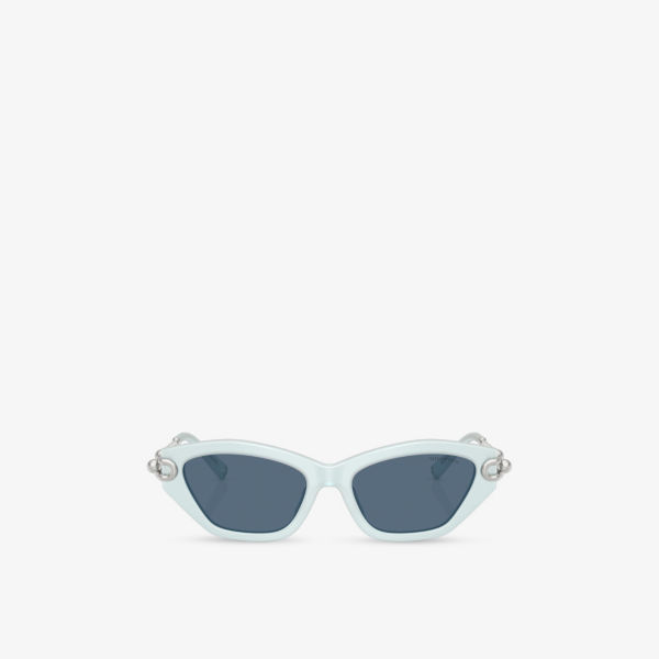 Солнцезащитные очки Tiffany & Co в форме кошачьего глаза из ацетата, синий, Голубой, Солнцезащитные очки Tiffany & Co в форме кошачьего глаза из ацетата, синий
Солнцезащитные очки Tiffany & Co в форме кошачьего глаза из ацетата, синий, Голубой, Солнцезащитные очки Tiffany & Co в форме кошачьего глаза из ацетата, синий