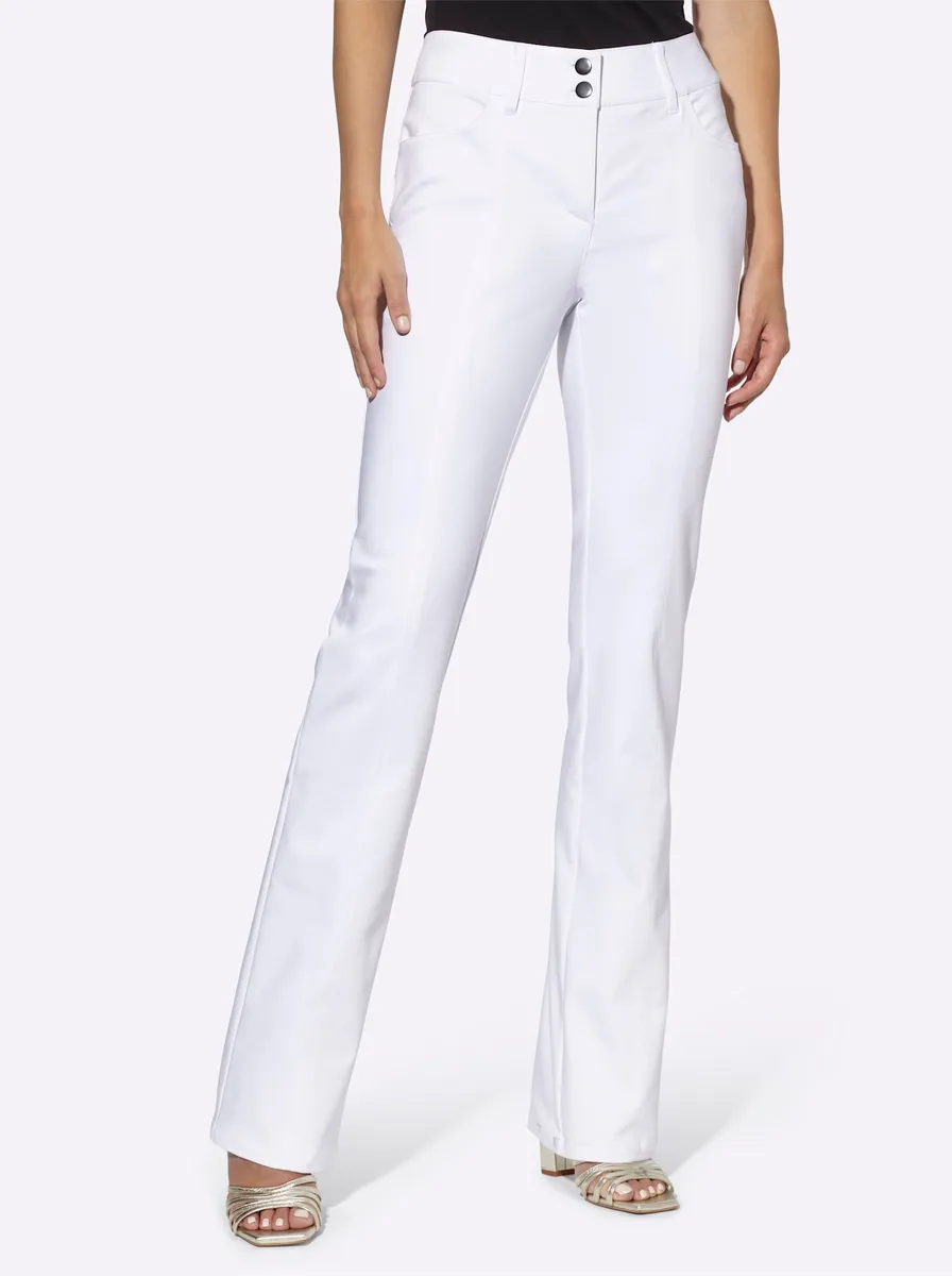 Штаны с вырезом Heine, белый
Штаны с вырезом Heine, белый