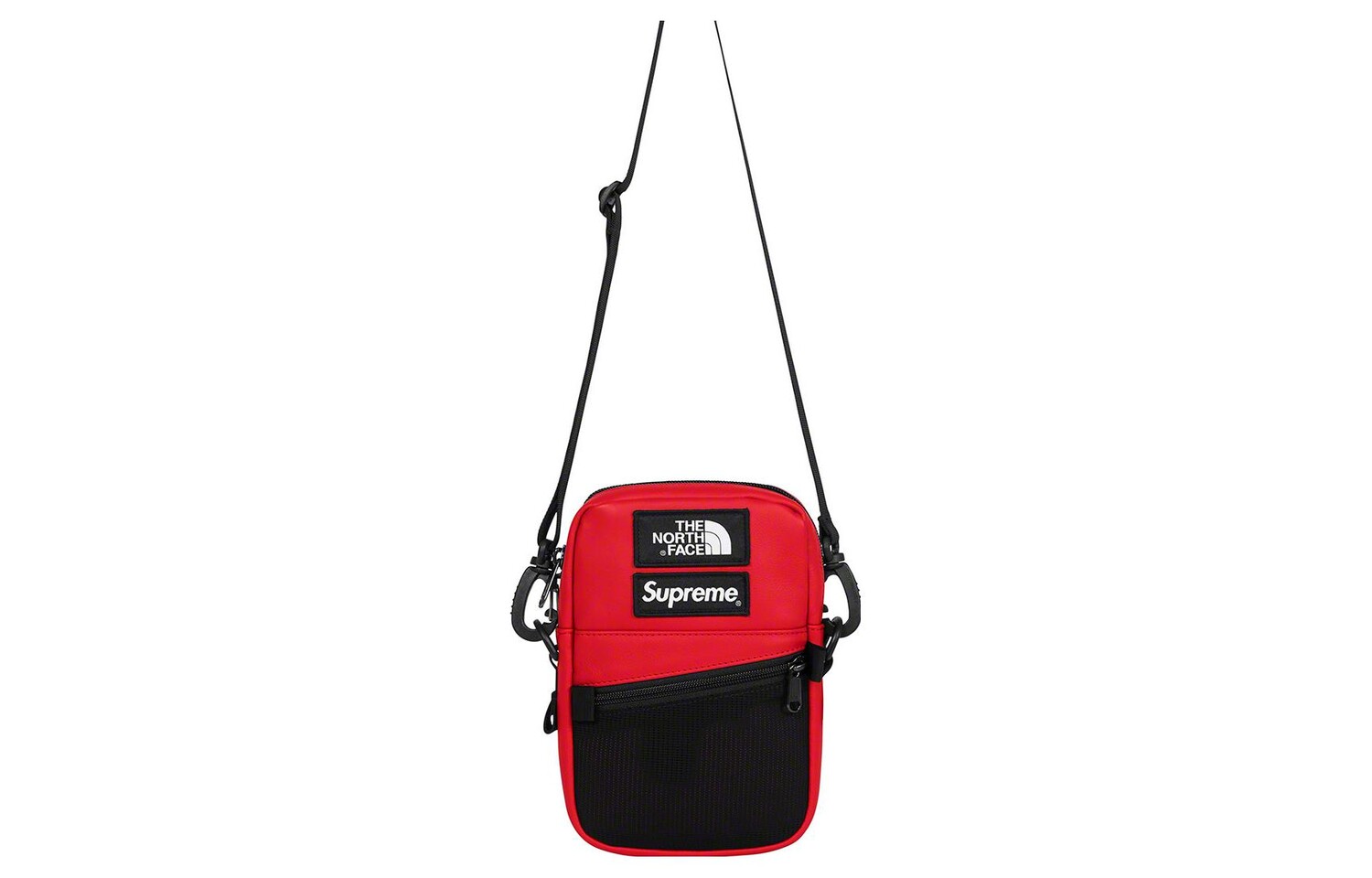 Сумка The North Face Supreme, красный / черный 
Сумка The North Face Supreme, красный / черный