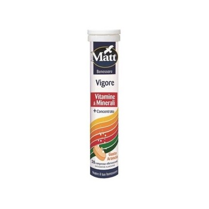MATT Vigore Витамины и минералы, 20 таблеток
MATT Vigore Витамины и минералы, 20 таблеток