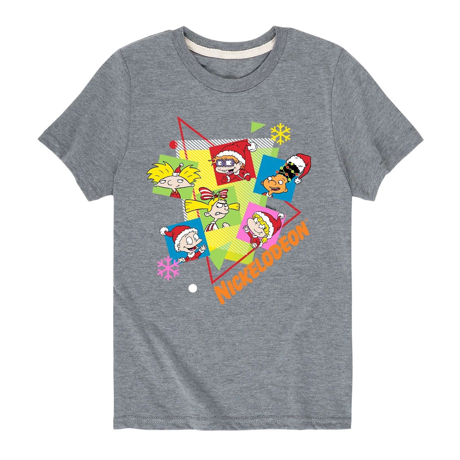 Праздничная футболка Nickelodeon All Stars 90-х для мальчиков 8–20 лет Licensed Character, серый
Праздничная футболка Nickelodeon All Stars 90-х для мальчиков 8–20 лет Licensed Character, серый