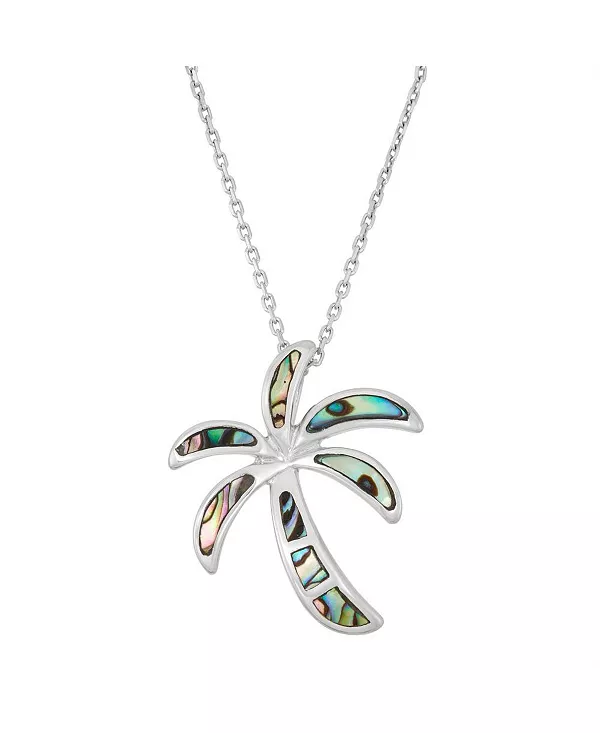 Ожерелье с подвеской в виде пальмового морского ушка из стерлингового серебра Caribbean Treasures, silver
Ожерелье с подвеской в виде пальмового морского ушка из стерлингового серебра Caribbean Treasures, silver