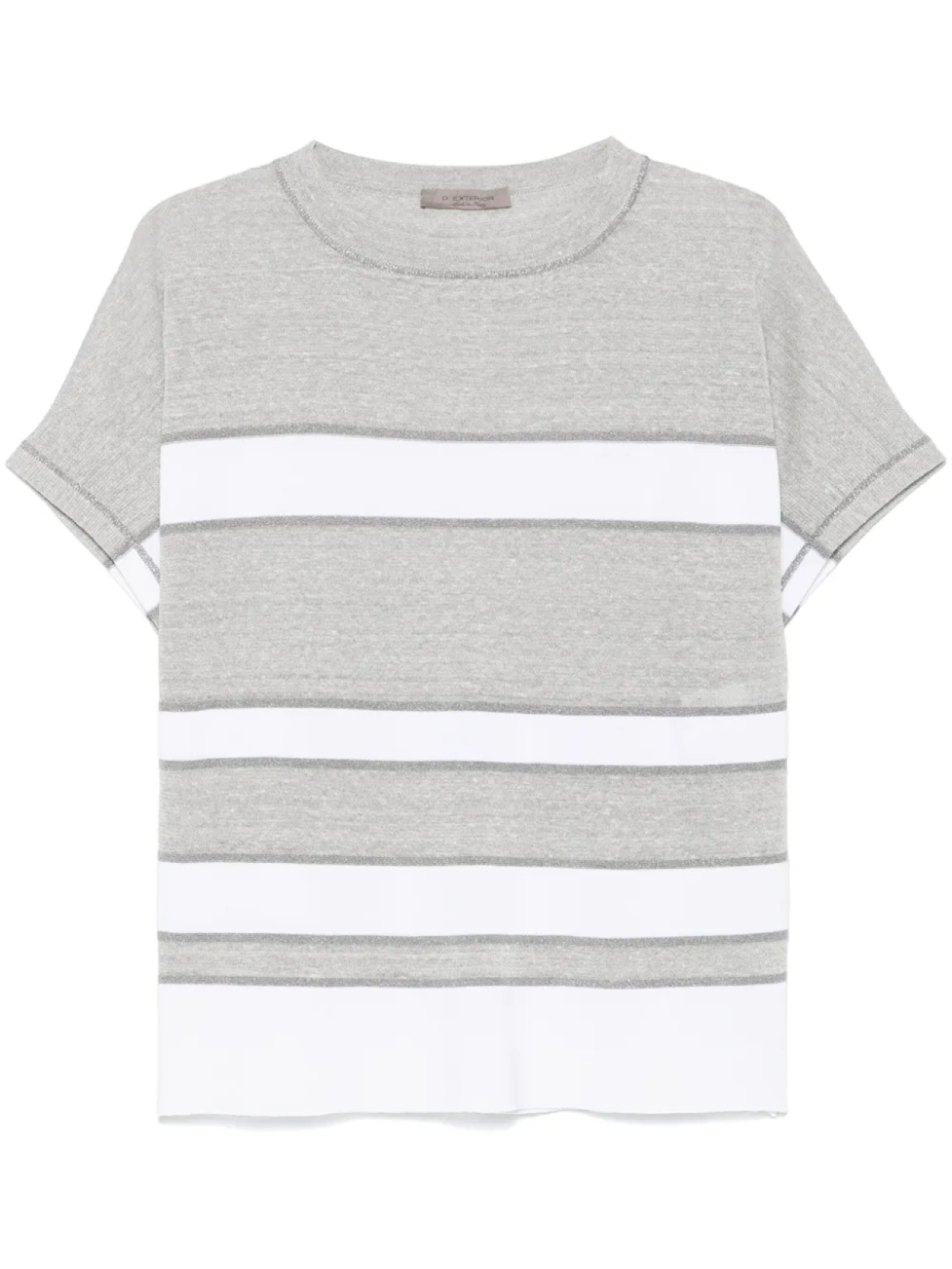 D.Внешняя полосатая футболка D.Exterior, серый
D.Внешняя полосатая футболка D.Exterior, серый