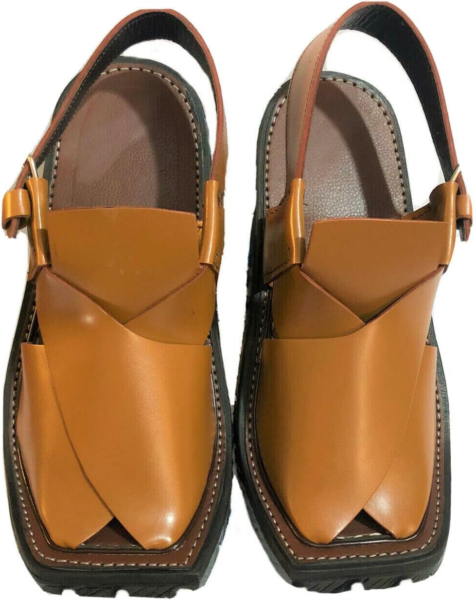 Мужские прочные босоножки с резиновой подошвой Peshawari из ручной работы из кожи/чапал/сандалии/сланцы черного, коричневого, темно-коричневого и бронзового цветов Generic
Мужские прочные босоножки с резиновой подошвой Peshawari из ручной работы из кожи/чапал/сандалии/сланцы черного, коричневого, темно-коричневого и бронзового цветов Generic