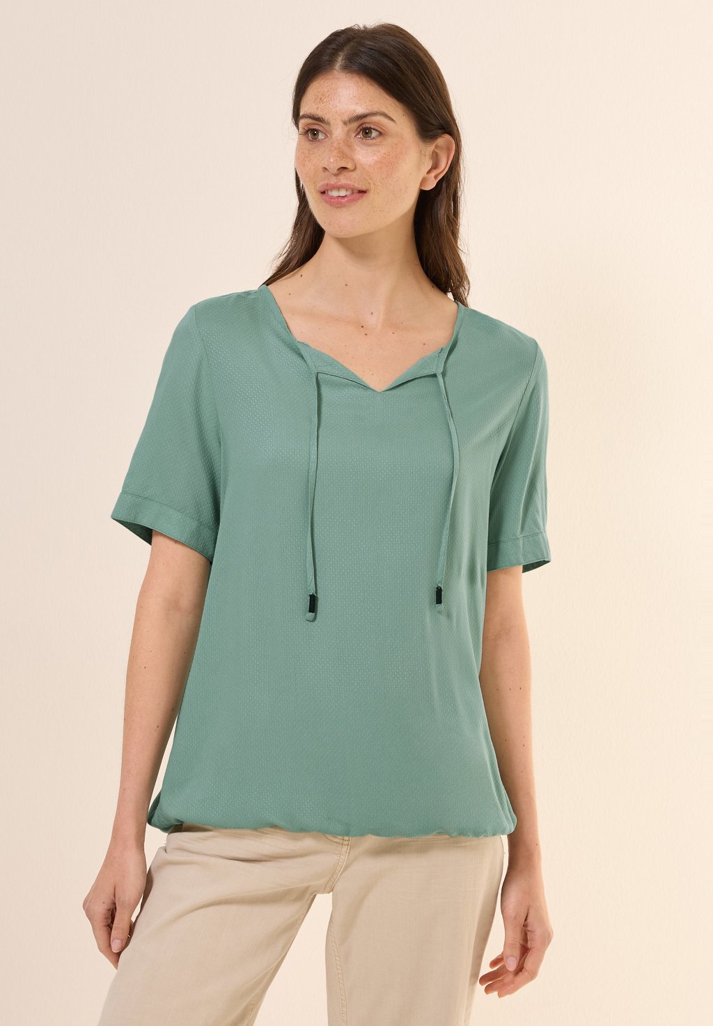 Блуза Cecil, металлик зеленый 
Блуза Cecil, металлик зеленый