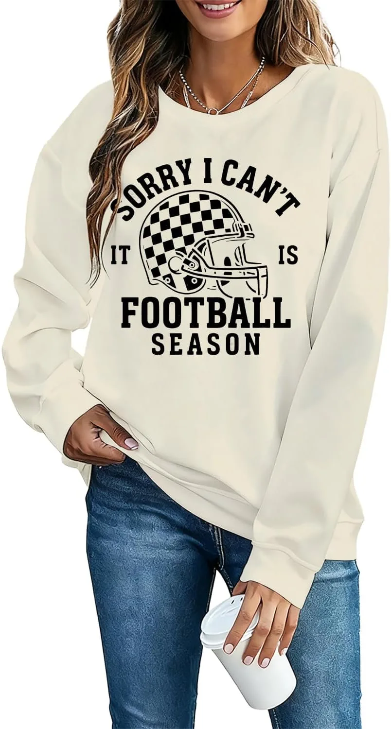 Толстовка Sorry I Can’t It’s Football Season, забавный графический свитшот для игрового дня SIMJEW
Толстовка Sorry I Can’t It’s Football Season, забавный графический свитшот для игрового дня SIMJEW