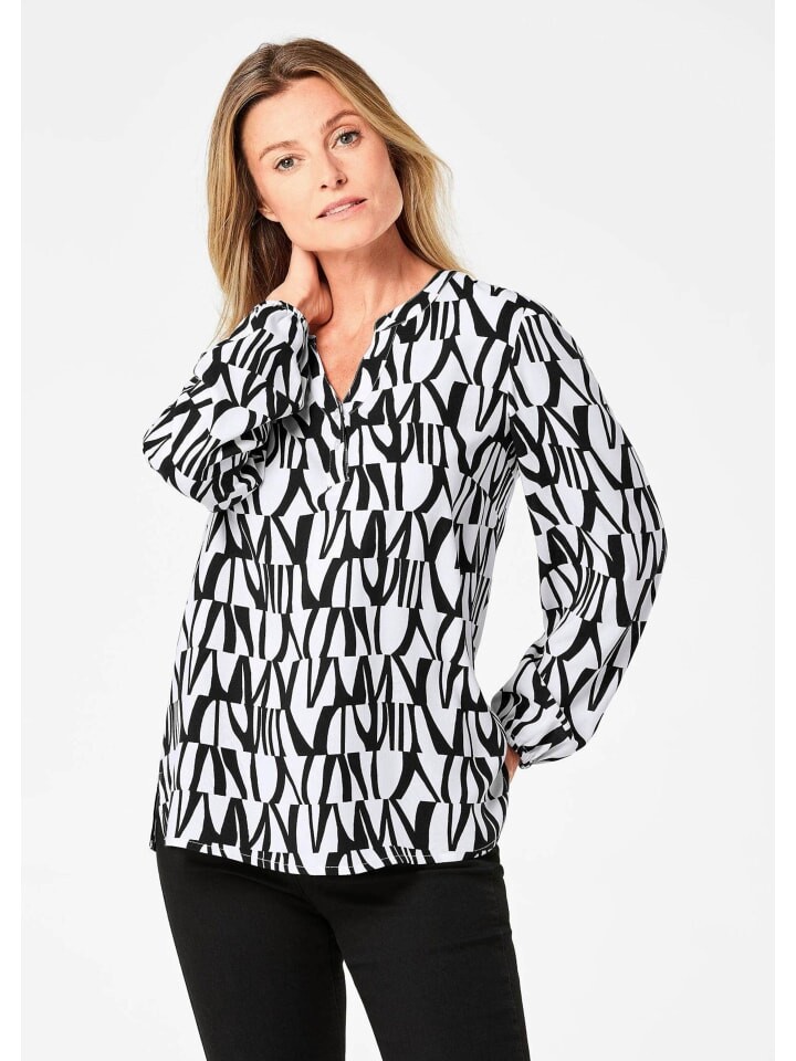 Блуза GOLDNER, цвет schwarz/weiß/gemustert
Блуза GOLDNER, цвет schwarz/weiß/gemustert