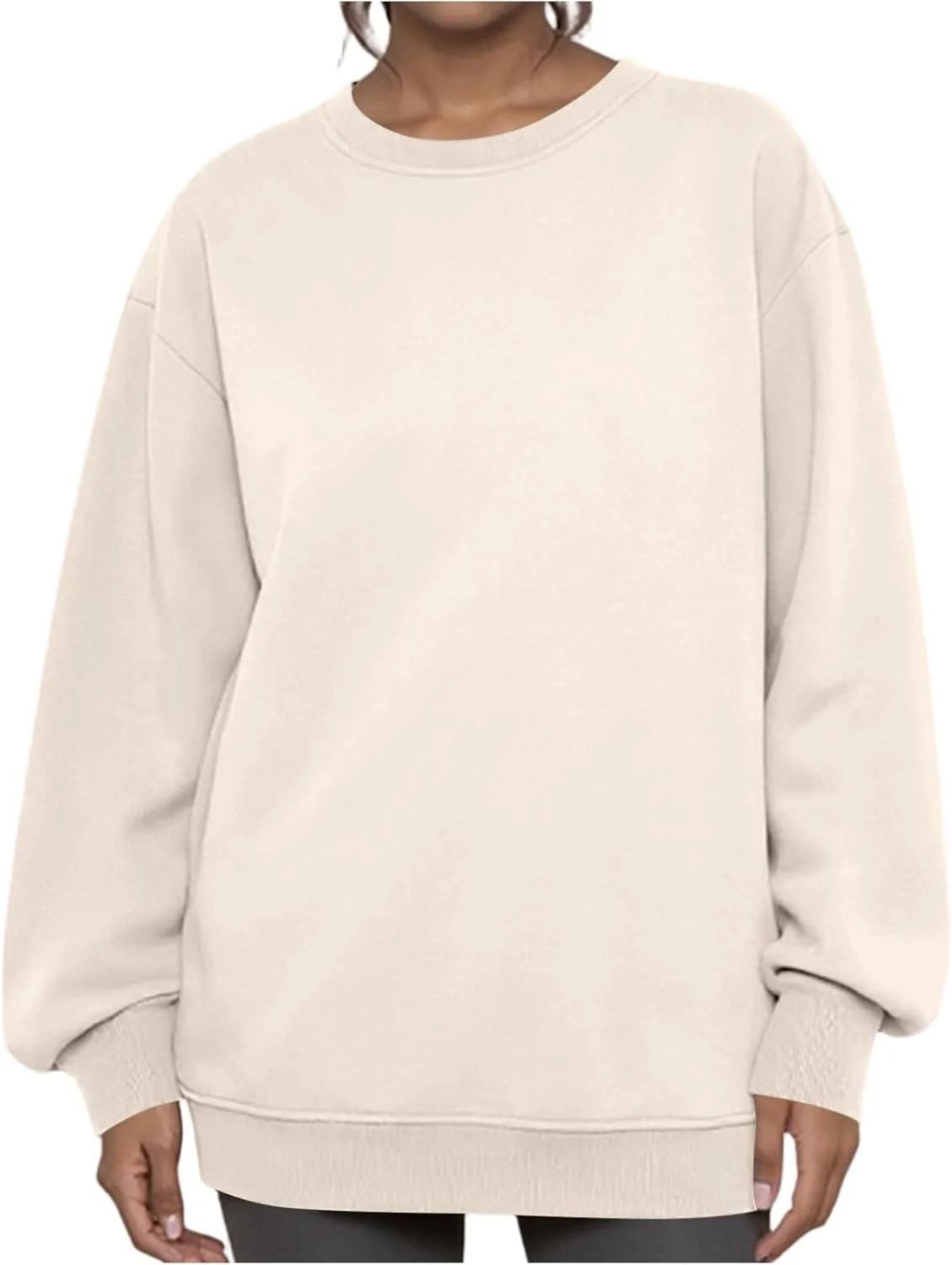 Женский свитшот с длинным рукавом свободного кроя Shusuen
Женский свитшот с длинным рукавом свободного кроя Shusuen