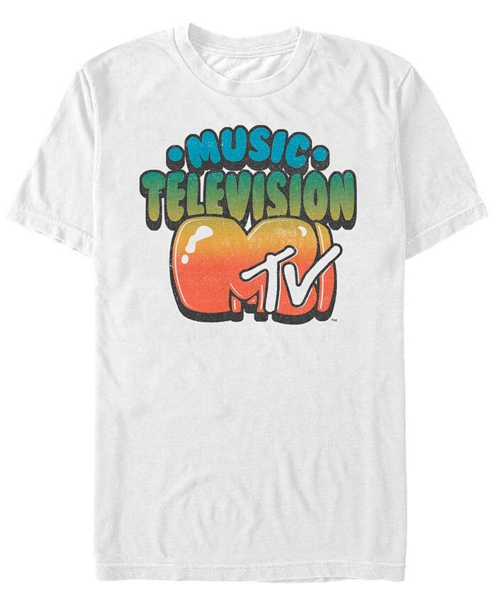Мужская футболка с короткими рукавами и логотипом MTV Gradient Bubble Letters Fifth Sun, белый
Мужская футболка с короткими рукавами и логотипом MTV Gradient Bubble Letters Fifth Sun, белый