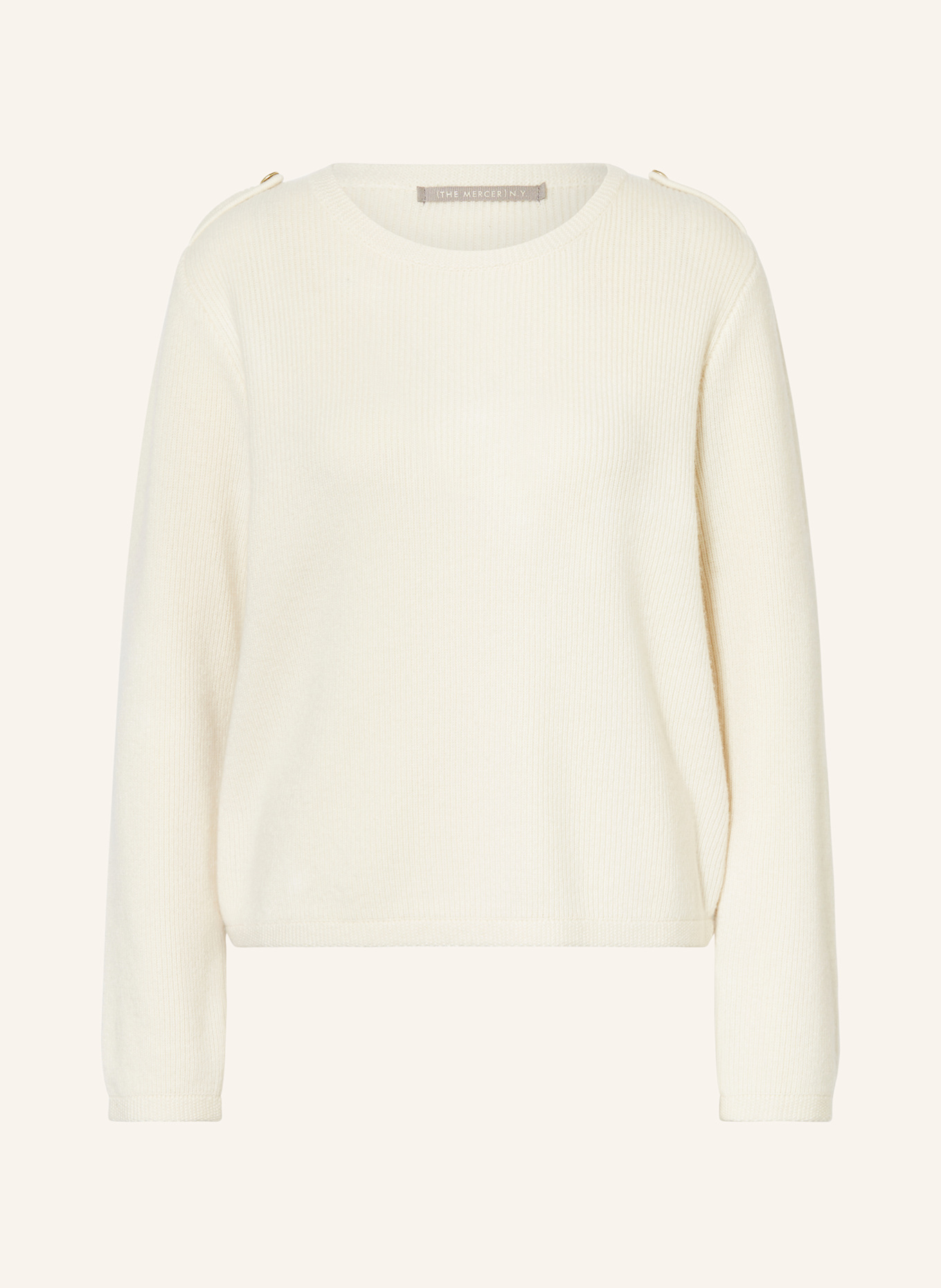 Кашемировый свитер (The Mercer) N.Y., экрю
Кашемировый свитер (The Mercer) N.Y., экрю