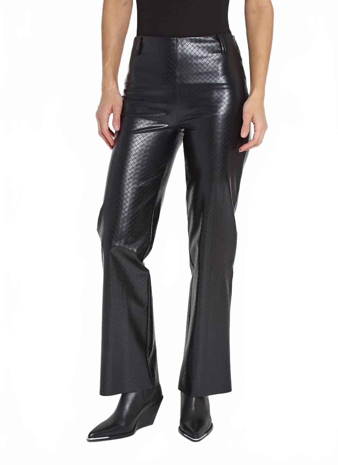 Женские черные брюки Amara Straight Flare из ротанга Lysse
Женские черные брюки Amara Straight Flare из ротанга Lysse