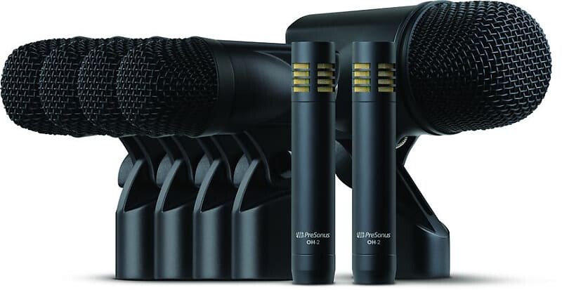 Комплект барабанных микрофонов PreSonus DM-7 Complete Drum Microphone Set
Комплект барабанных микрофонов PreSonus DM-7 Complete Drum Microphone Set