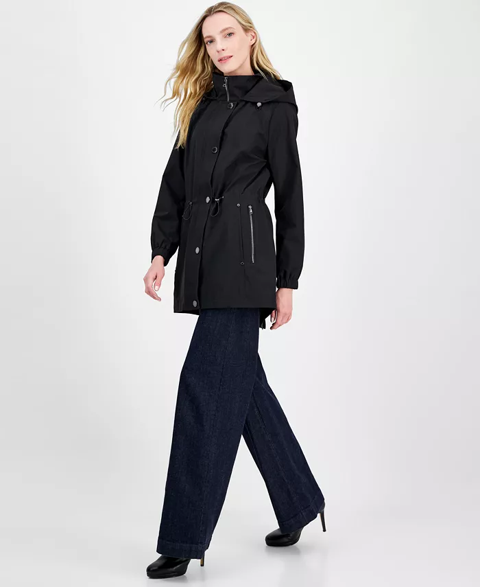 Женское водоотталкивающее анорак-пальто с капюшоном London Fog, черный
Женское водоотталкивающее анорак-пальто с капюшоном London Fog, черный