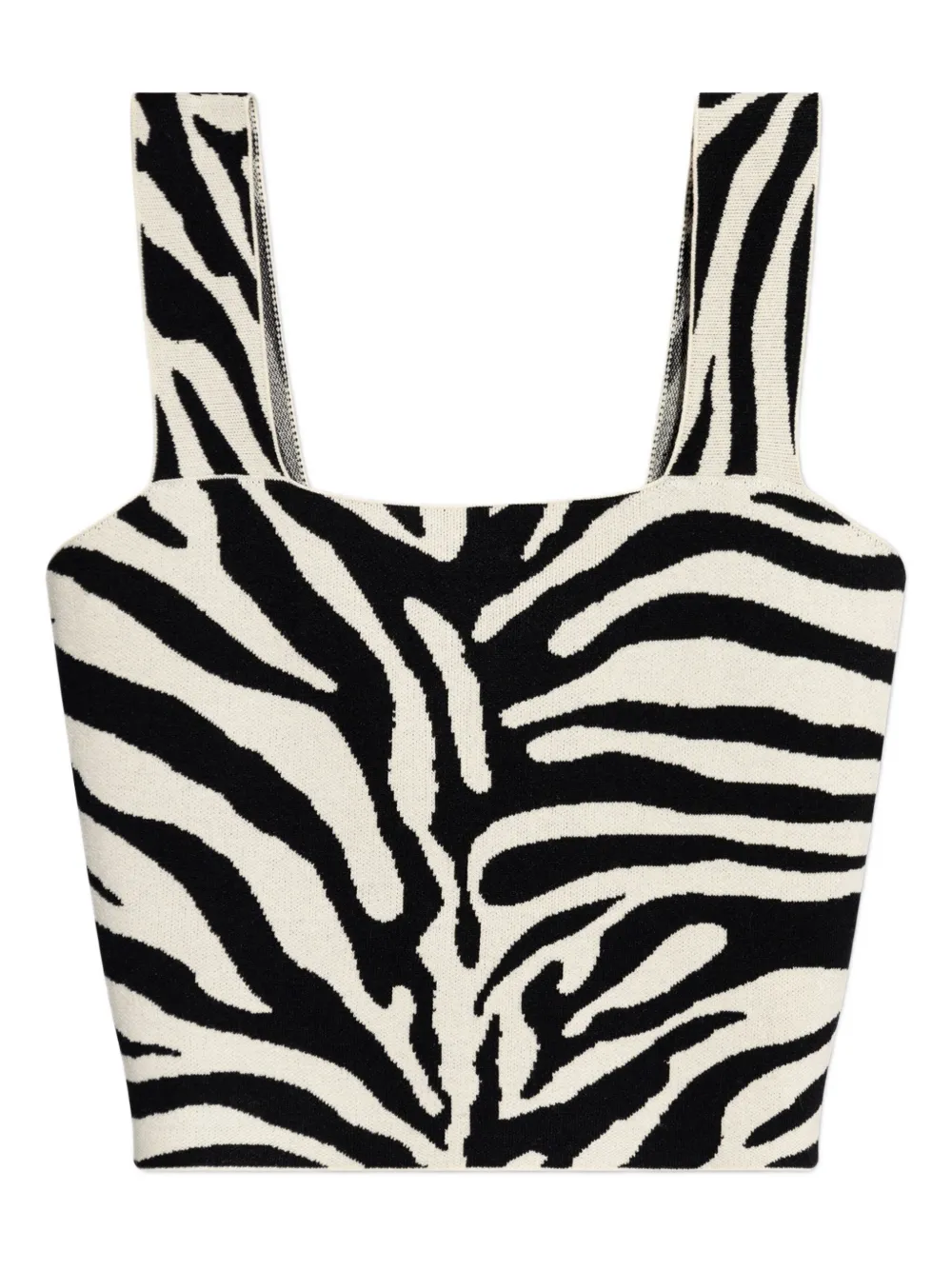 Топ с квадратным вырезом и принтом зебры Gestuz, черный
Топ с квадратным вырезом и принтом зебры Gestuz, черный
