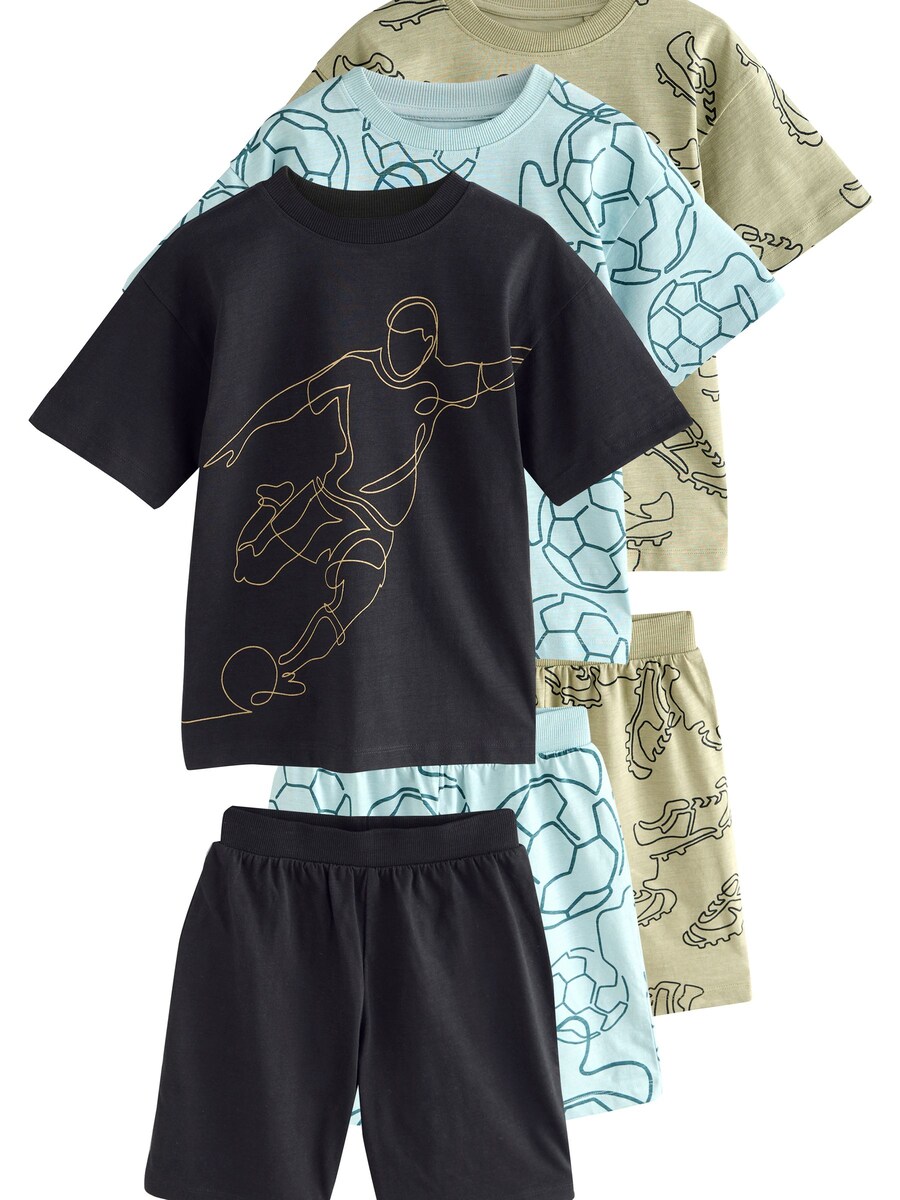 Пижама Next Standard, цвет Beige/Blue/Black
Пижама Next Standard, цвет Beige/Blue/Black