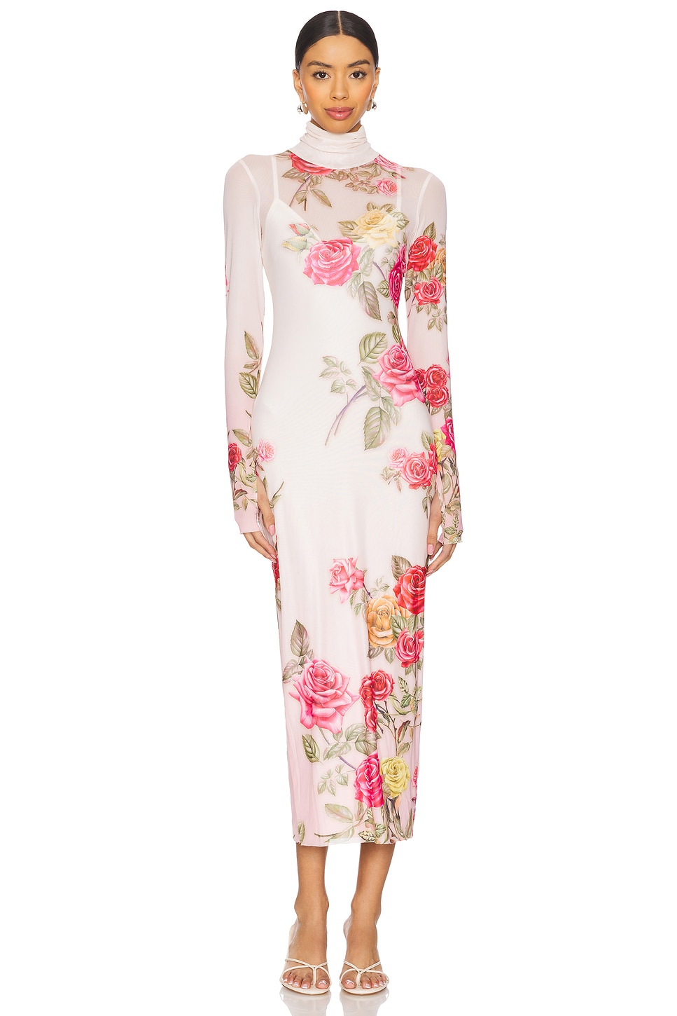 Платье из сетки Shailene Afrm, falling roses
Платье из сетки Shailene Afrm, falling roses