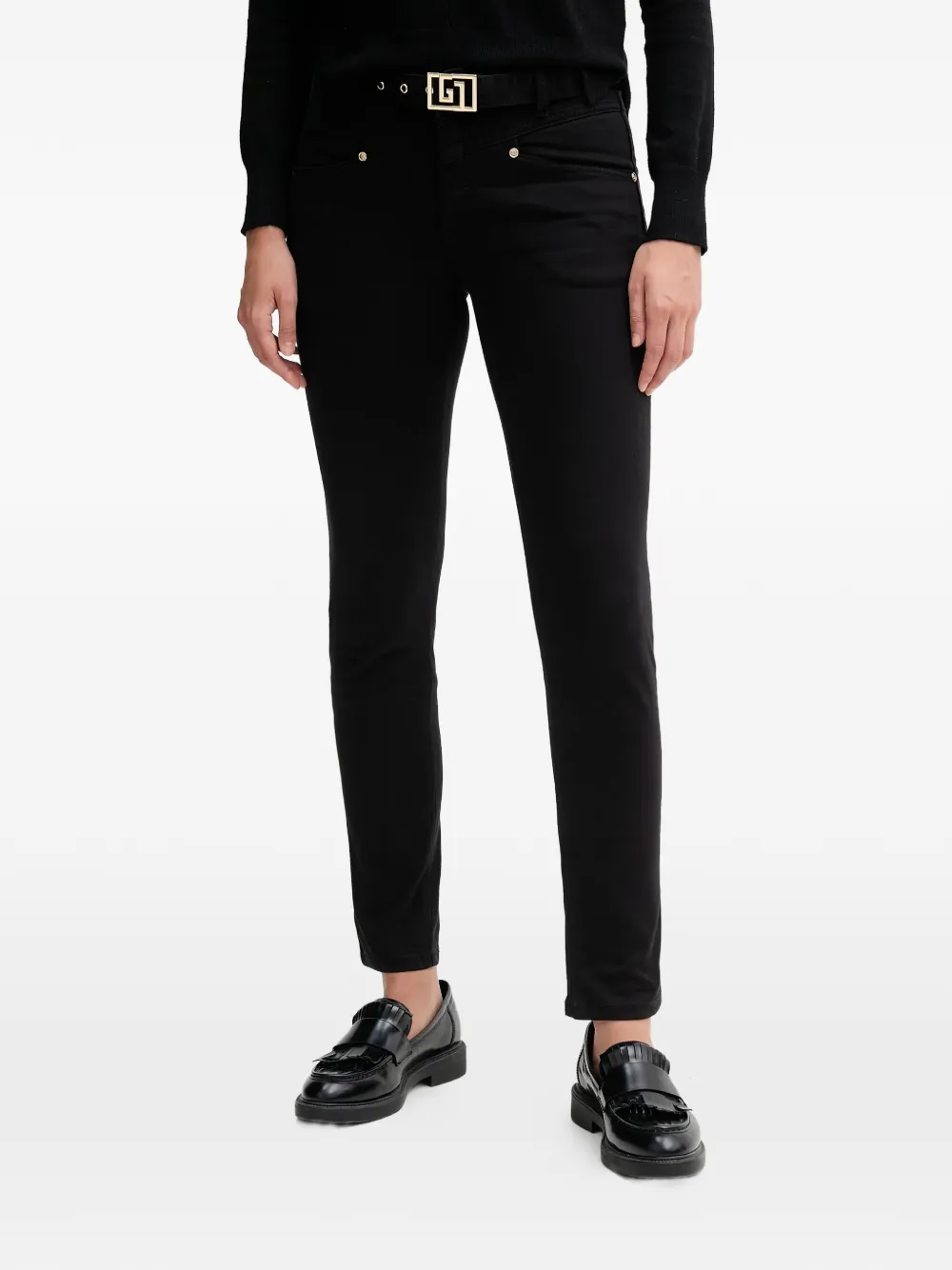 Джинсы с отделкой в виде пояса Gaudi, черный
Джинсы с отделкой в виде пояса Gaudi, черный