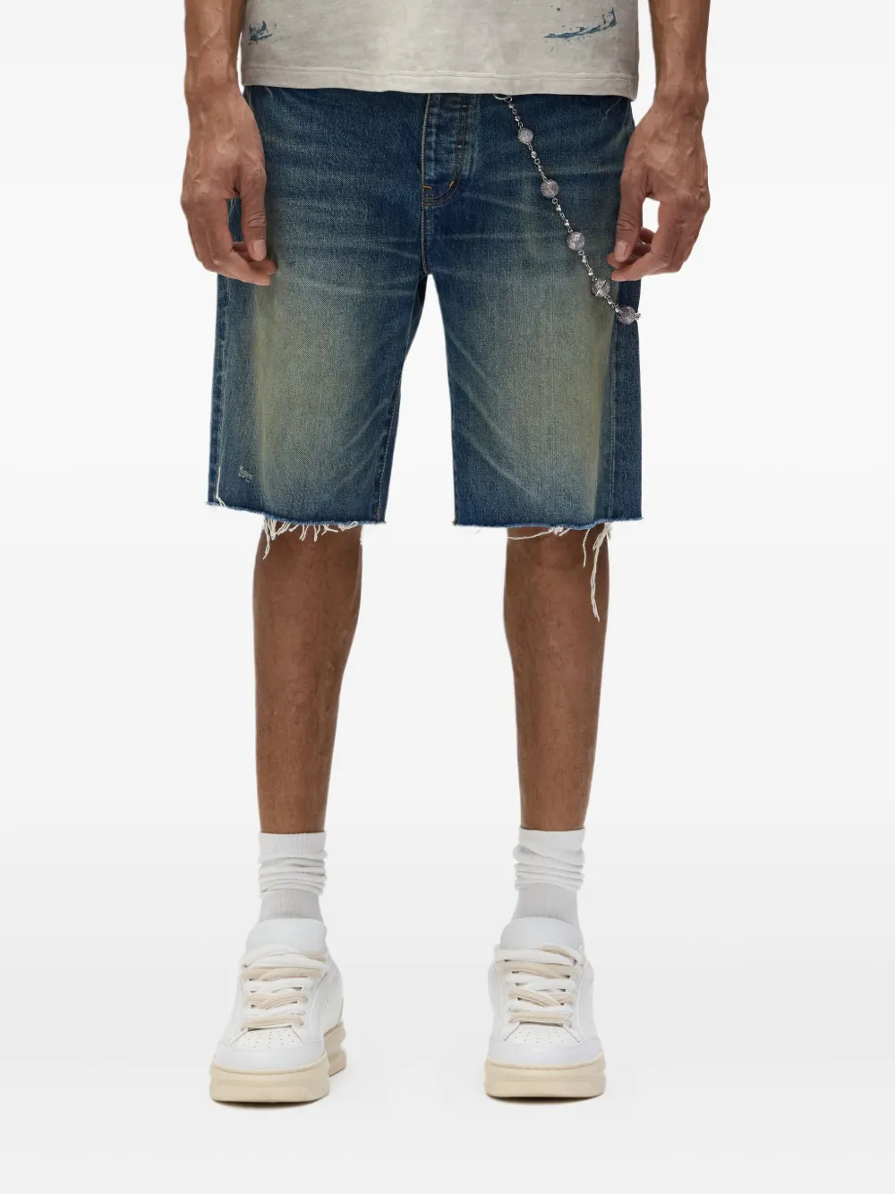 Джинсовые шорты P059 Worn Purple Brand
Джинсовые шорты P059 Worn Purple Brand