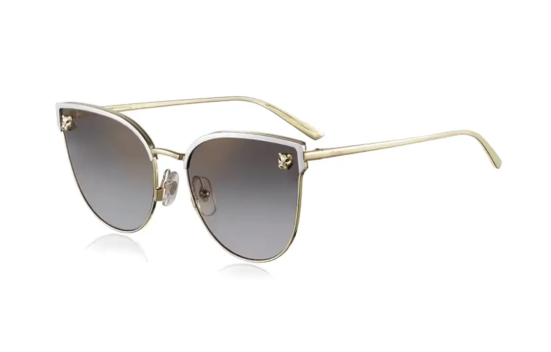 Cartier Металлические солнцезащитные очки асимметричной формы унисекс золотые, Gold
Cartier Металлические солнцезащитные очки асимметричной формы унисекс золотые, Gold