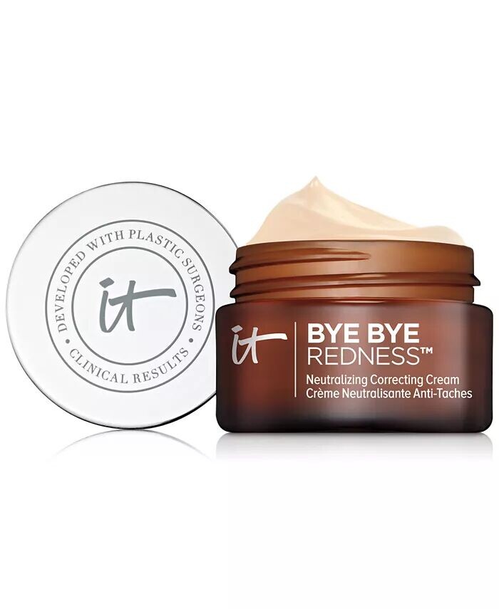 Крем-корректор цвета Bye Bye Redness, нейтрализующий покраснения It Cosmetics, цвет Porcelain Beige
Крем-корректор цвета Bye Bye Redness, нейтрализующий покраснения It Cosmetics, цвет Porcelain Beige