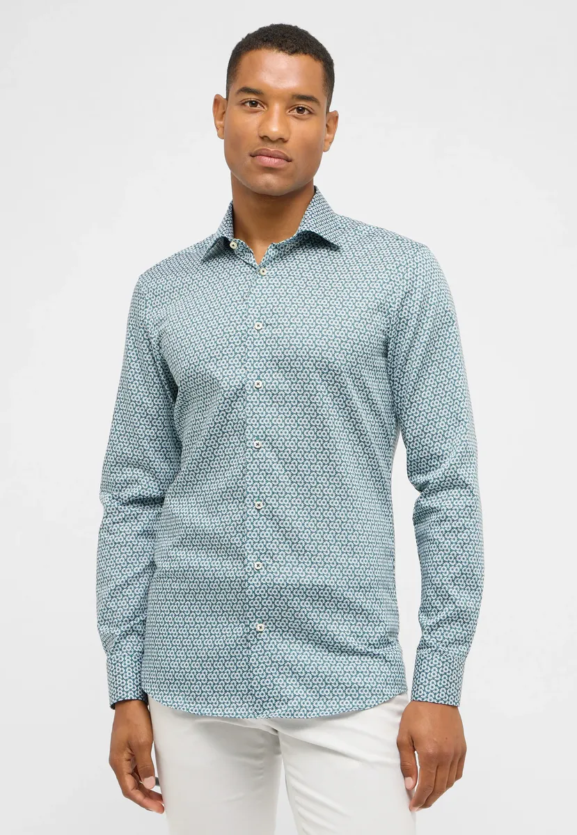Рубашка Eterna с длинными рукавами "SLIM FIT", зеленый
Рубашка Eterna с длинными рукавами "SLIM FIT", зеленый
