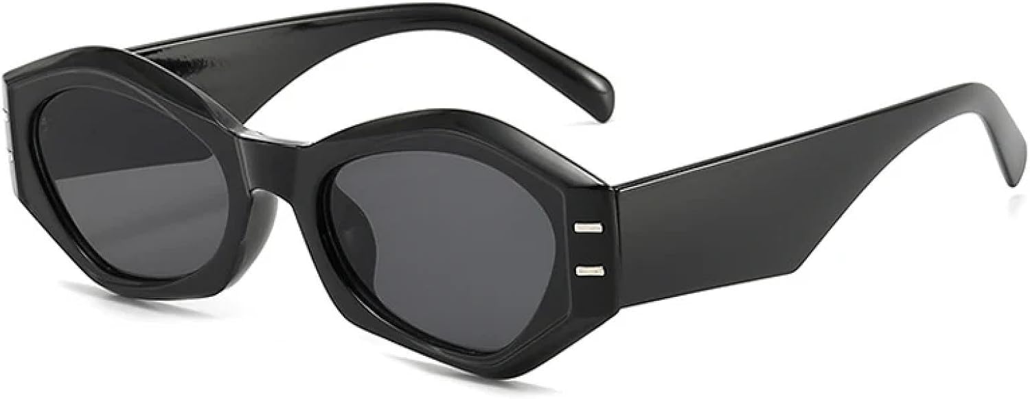 Модные солнцезащитные очки «кошачий глаз» с неровными заклепками, для женщин и мужчин, классические, роскошные, для путешествий и вождения, с защитой от УФ-излучения UV400 TKKTLLT, Black Gray
Модные солнцезащитные очки «кошачий глаз» с неровными заклепками, для женщин и мужчин, классические, роскошные, для путешествий и вождения, с защитой от УФ-излучения UV400 TKKTLLT, Black Gray