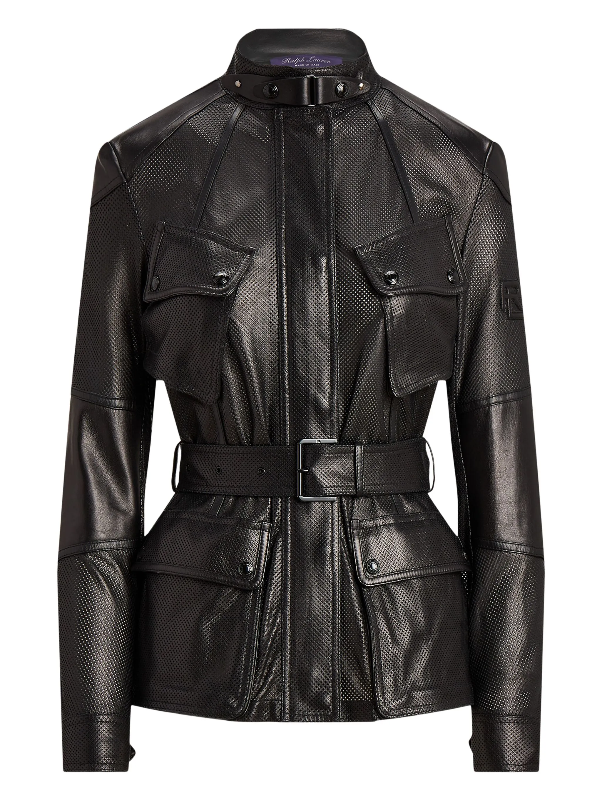 Куртка с карманами и поясом Ralph Lauren Collection, черный
Куртка с карманами и поясом Ralph Lauren Collection, черный