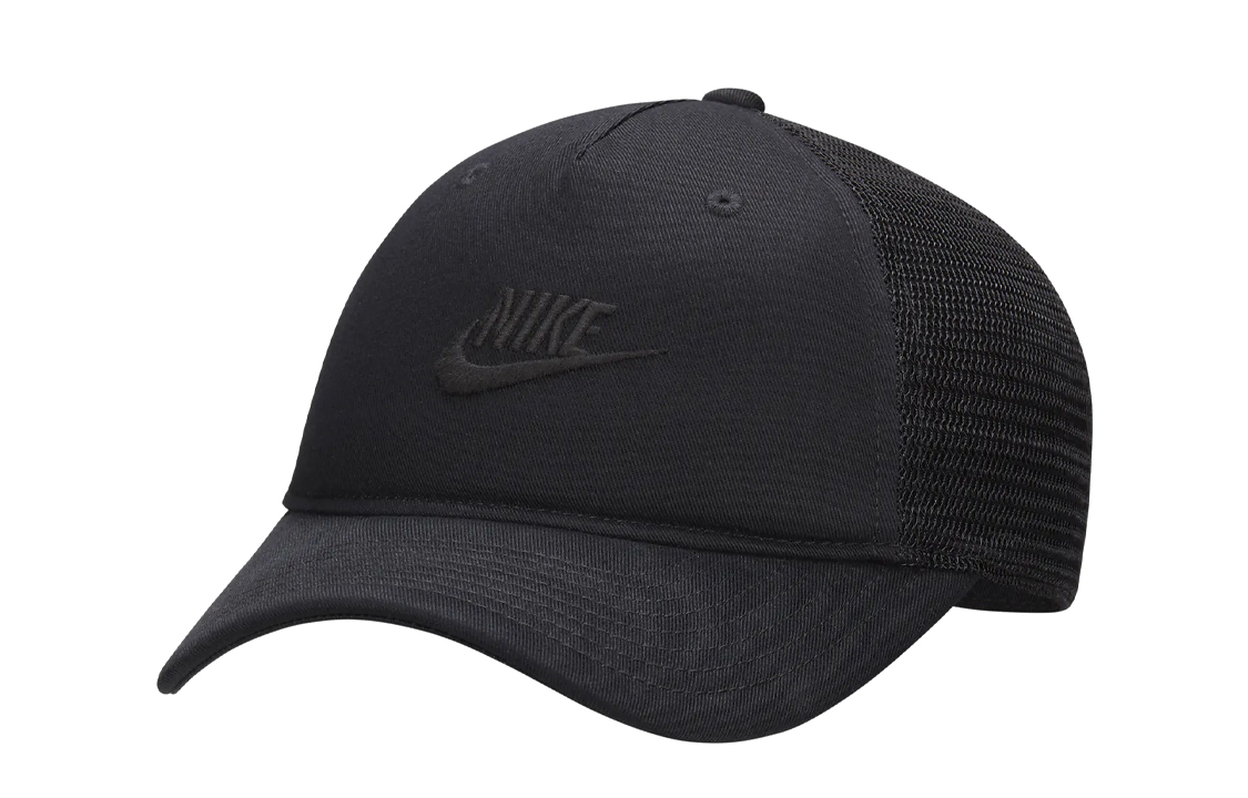 Nike Структурированная кепка дальнобойщика Rise, Black
Nike Структурированная кепка дальнобойщика Rise, Black