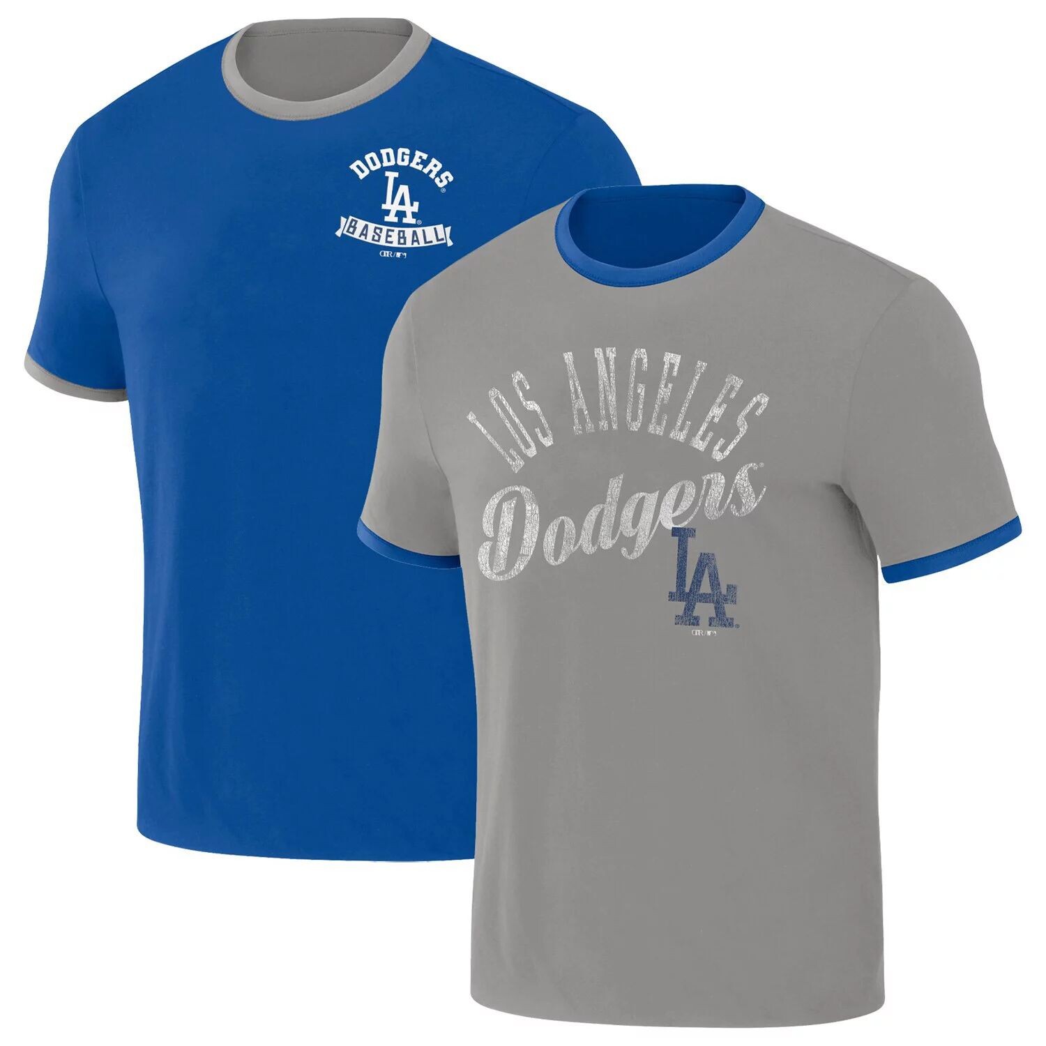 Мужская двусторонняя футболка Darius Rucker Collection от Fanatics Royal/Gray Los Angeles Dodgers Two-Way Ringer
Мужская двусторонняя футболка Darius Rucker Collection от Fanatics Royal/Gray Los Angeles Dodgers Two-Way Ringer