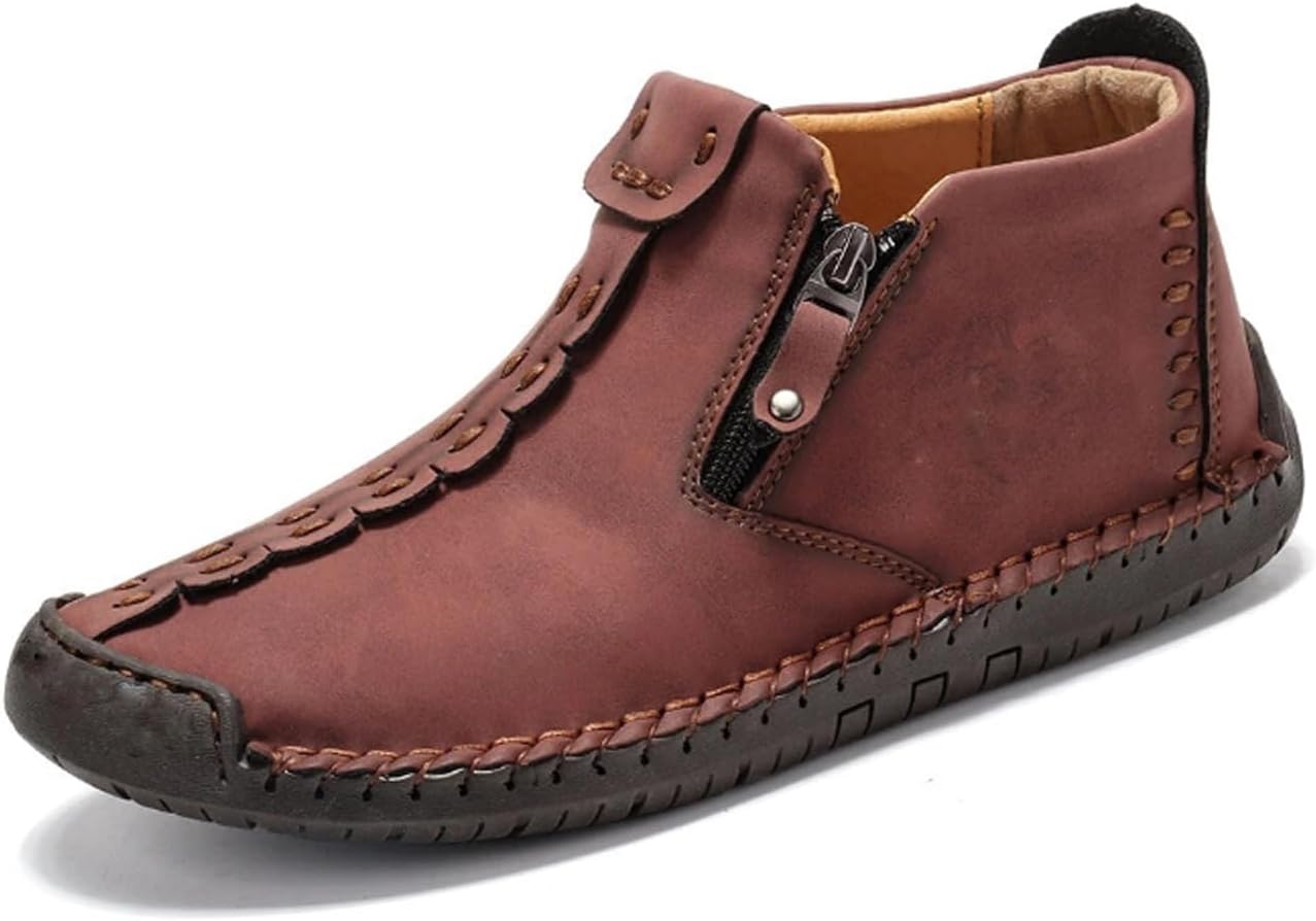 Мужские повседневные кожаные туфли Кожаные Ренессанс На открытом воздухе Модные ботинки на молнии Без шнуровки Повседневные прогулочные туфли Generic, красный
Мужские повседневные кожаные туфли Кожаные Ренессанс На открытом воздухе Модные ботинки на молнии Без шнуровки Повседневные прогулочные туфли Generic, красный