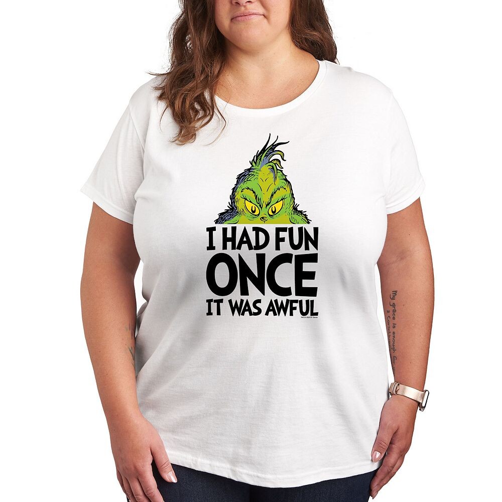 Футболка Plus с рисунком «Доктор Сьюз и Гринч однажды весело провели время» Licensed Character, белый
Футболка Plus с рисунком «Доктор Сьюз и Гринч однажды весело провели время» Licensed Character, белый