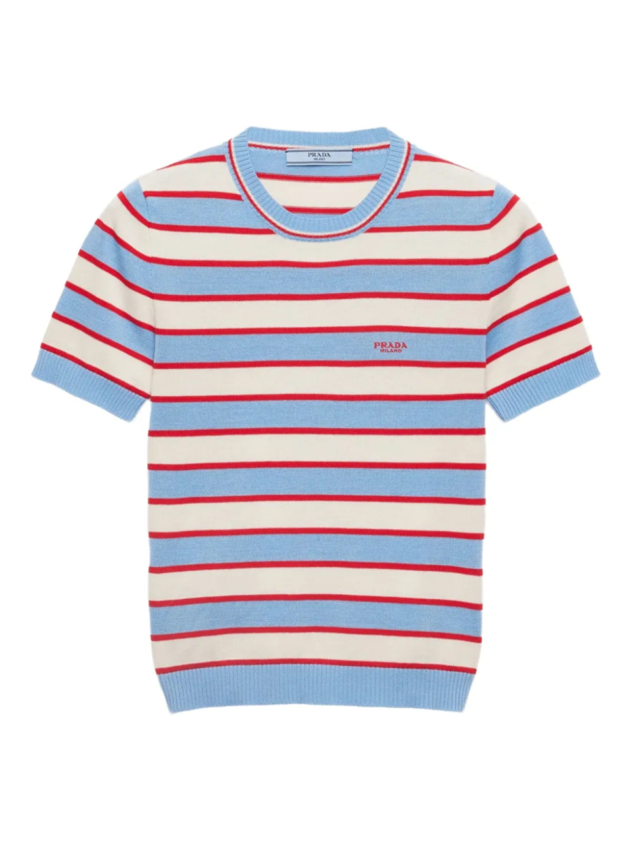 Prada трикотажная футболка, синий
Prada трикотажная футболка, синий