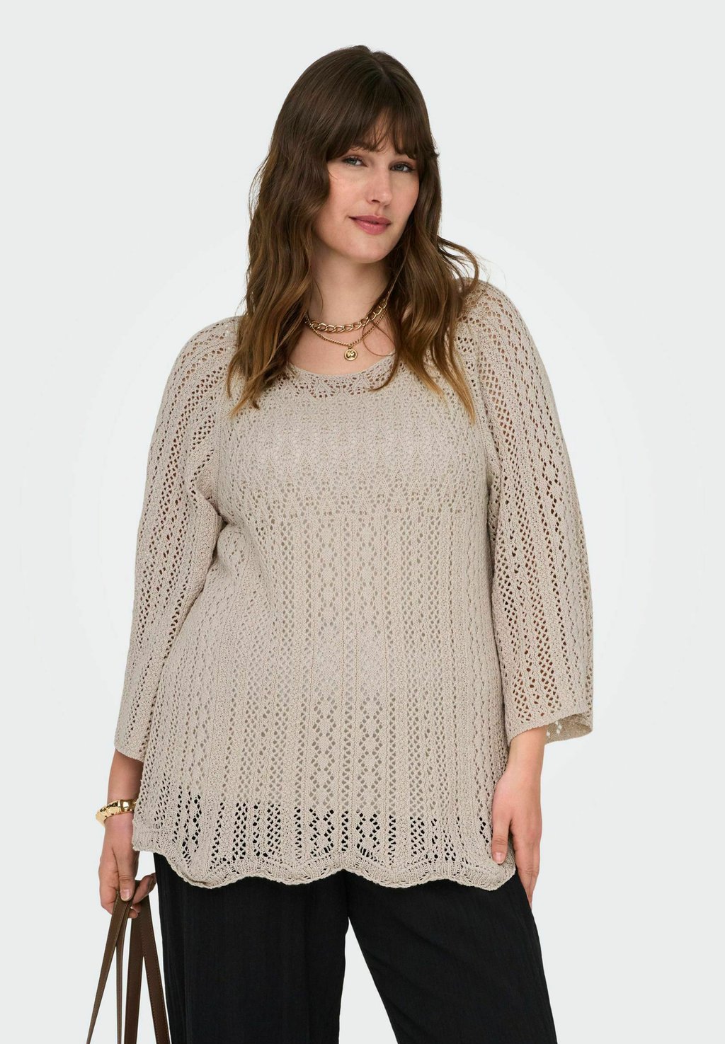 Джемпер RUNDHALS ONLY Carmakoma, бежевый
Джемпер RUNDHALS ONLY Carmakoma, бежевый