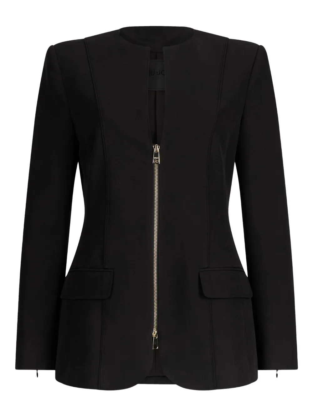 Жакет на молнии с V-образным вырезом LIU JO, черный
Жакет на молнии с V-образным вырезом LIU JO, черный