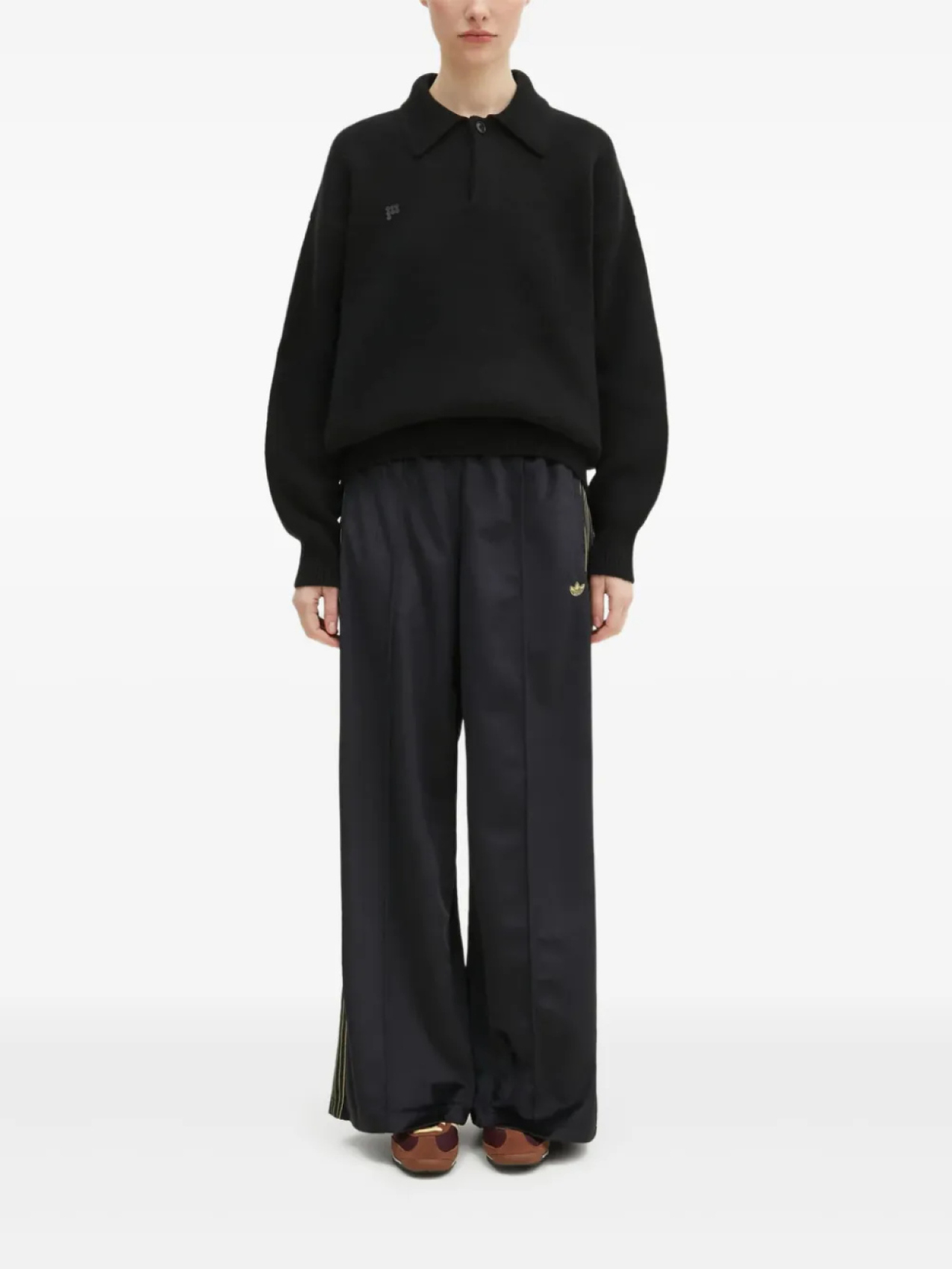 Рубашка поло Pangaia с ребристыми манжетами, черный
Рубашка поло Pangaia с ребристыми манжетами, черный