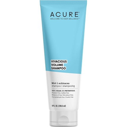 Шампунь Vivacious Volume с мятой и эхинацеей, 100% веганский, эффективный уход за волосами, 8 жидких унций Acure
Шампунь Vivacious Volume с мятой и эхинацеей, 100% веганский, эффективный уход за волосами, 8 жидких унций Acure