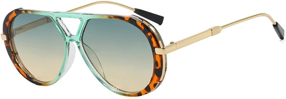 Солнцезащитные очки UV400 с двойной перемычкой, овальной металлической оправой и градиентным покрытием, подходят для женщин и мужчин, для бега и занятий спортом на открытом воздухе UYPTK, Green Leopard
Солнцезащитные очки UV400 с двойной перемычкой, овальной металлической оправой и градиентным покрытием, подходят для женщин и мужчин, для бега и занятий спортом на открытом воздухе UYPTK, Green Leopard