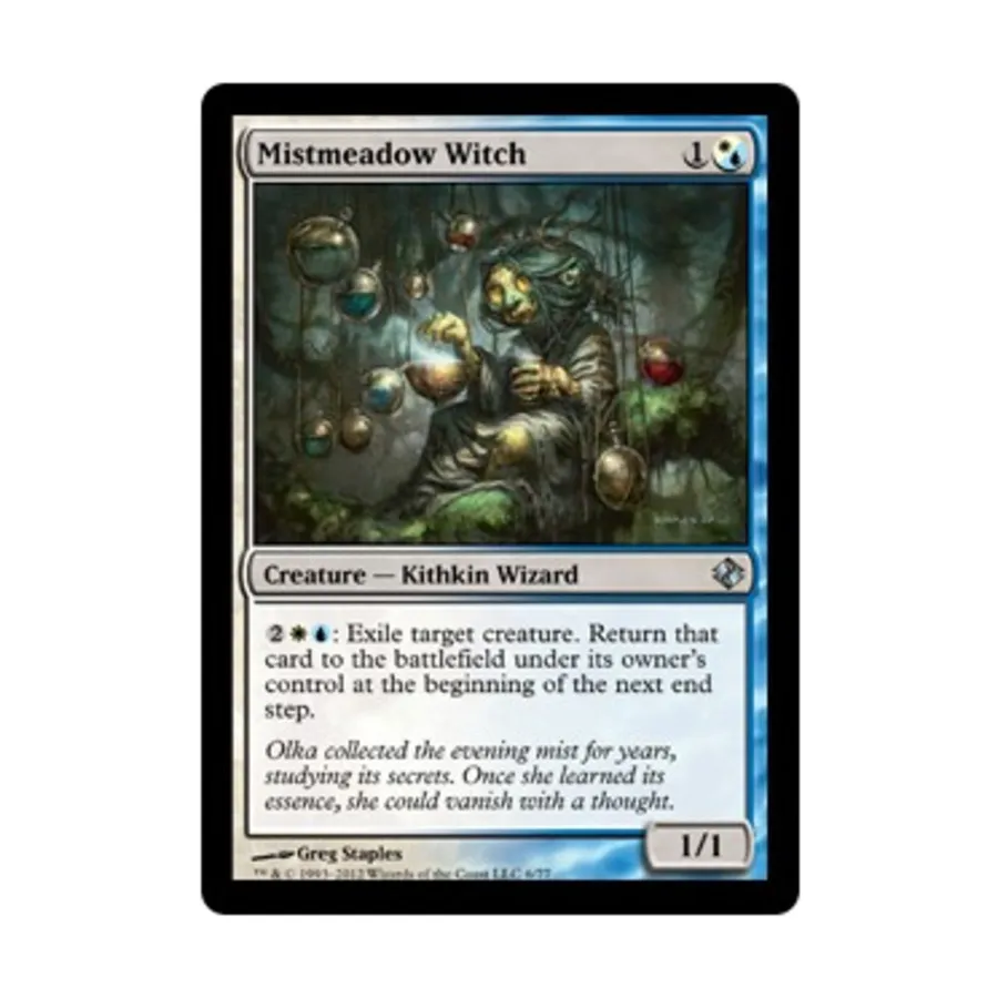 CCG Ведьма Туманного Луга (U), MTG - Duel Decks - Venser vs. Koth
CCG Ведьма Туманного Луга (U), MTG - Duel Decks - Venser vs. Koth