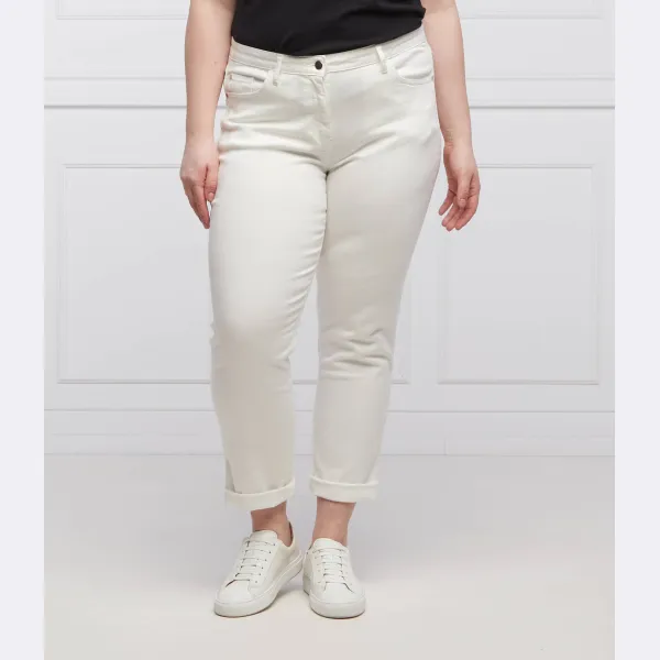 Брюки из рафии стандартного кроя больших размеров Persona By Marina Rinaldi, белый
Брюки из рафии стандартного кроя больших размеров Persona By Marina Rinaldi, белый