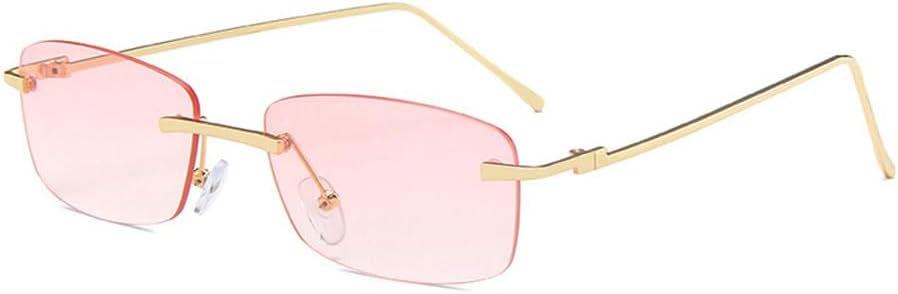 Солнцезащитные очки UV400 с защитой от УФ-излучения — без оправы, металлические, градиентные цвета, подходят для женщин и мужчин, для бега и занятий спортом на открытом воздухе UYPTK, Pink Gradient
Солнцезащитные очки UV400 с защитой от УФ-излучения — без оправы, металлические, градиентные цвета, подходят для женщин и мужчин, для бега и занятий спортом на открытом воздухе UYPTK, Pink Gradient