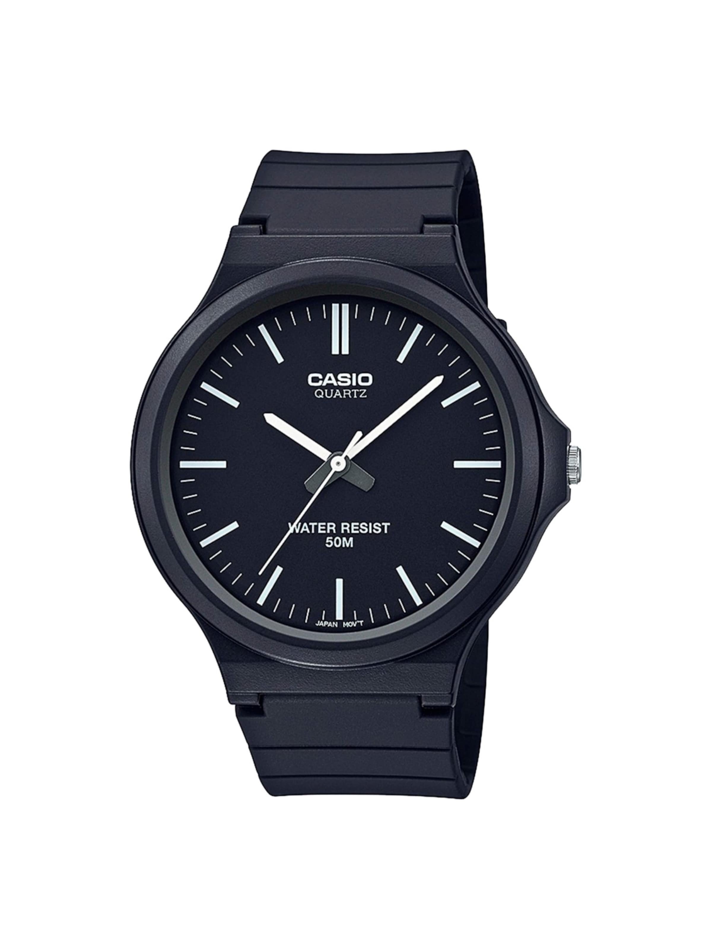 CASIO Аналоговые часы в черном цвете
CASIO Аналоговые часы в черном цвете