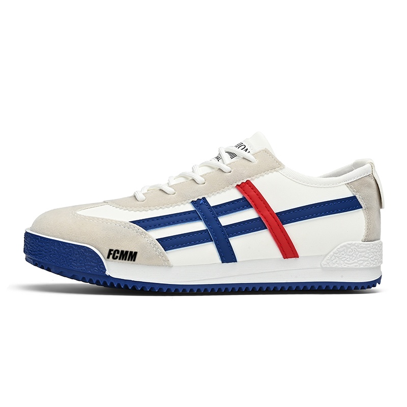 Нескользящие износостойкие низкие повседневные кроссовки для детей FCMM, белый/синий
Нескользящие износостойкие низкие повседневные кроссовки для детей FCMM, белый/синий