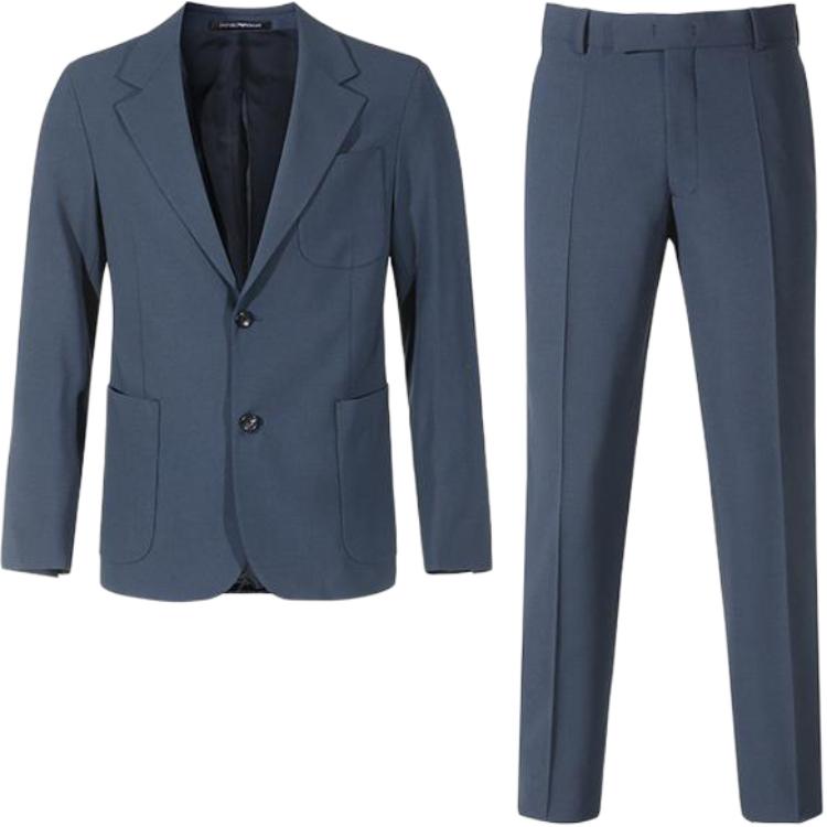EMPORIO ARMANI Мужской деловой костюм SS24 Blue
EMPORIO ARMANI Мужской деловой костюм SS24 Blue