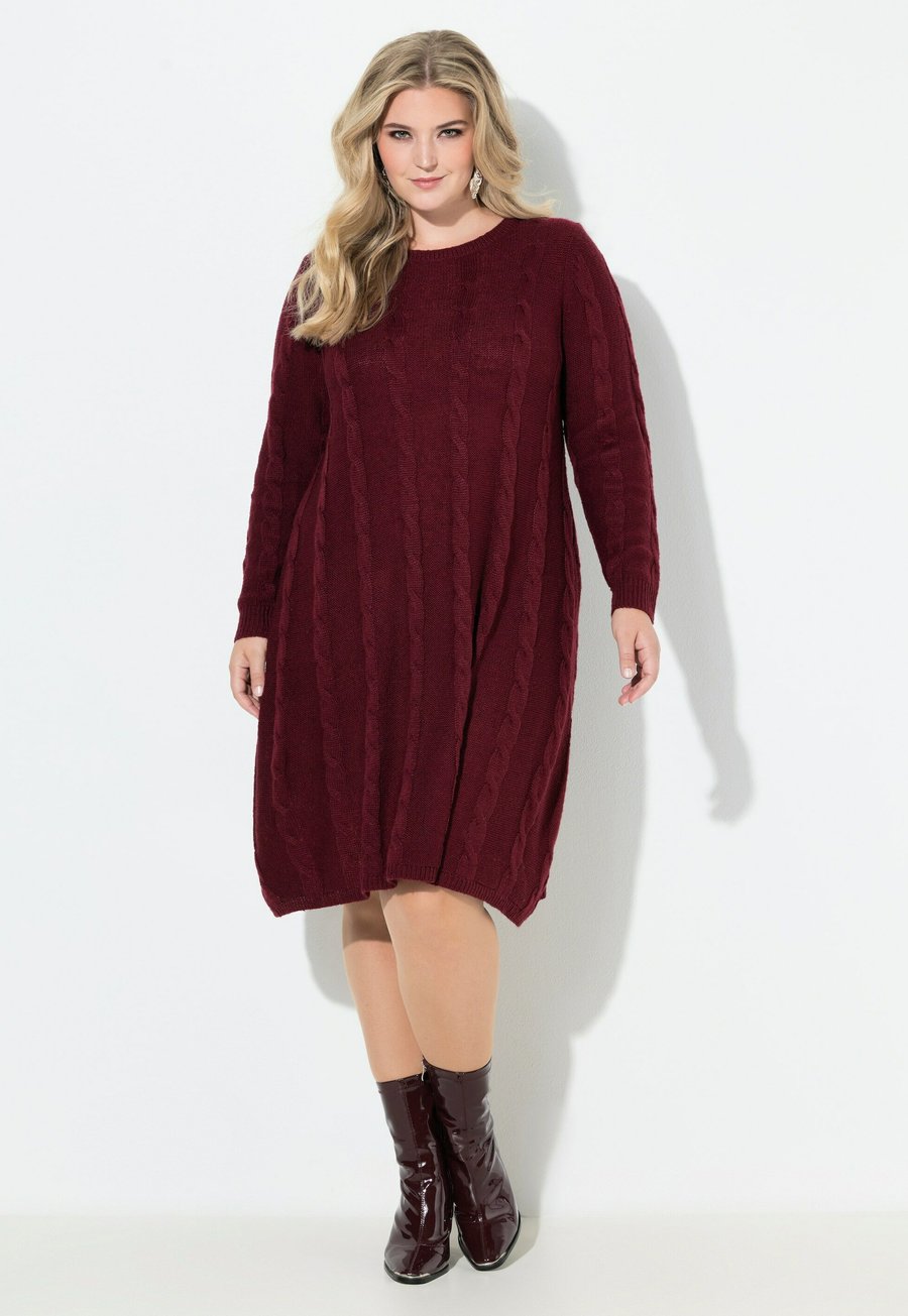 Платье MIAMODA ZOPFMUSTER LANGARM, Dark Claret/Berry
Платье MIAMODA ZOPFMUSTER LANGARM, Dark Claret/Berry